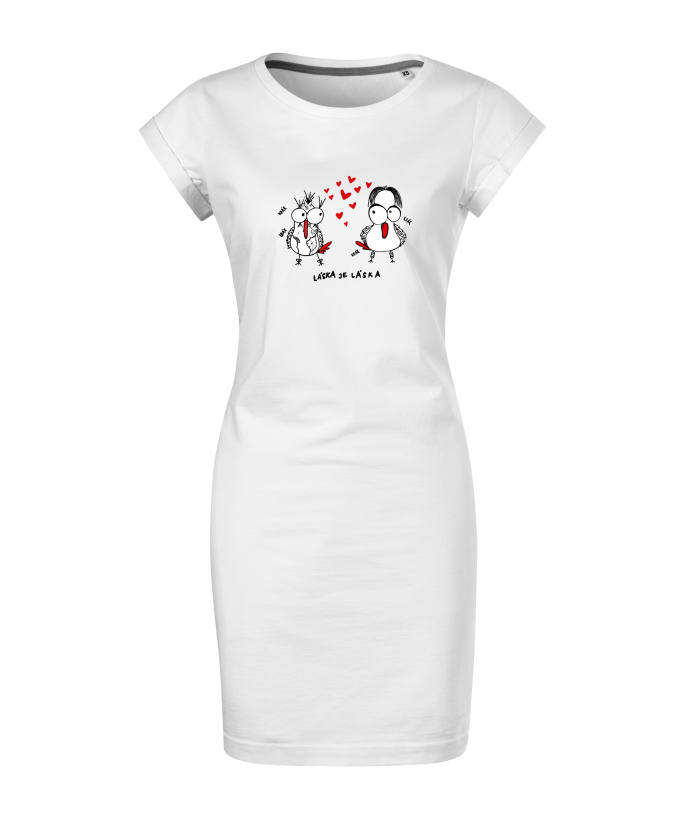 Valentýnská noční košile - Valentýn: Kdákací pár